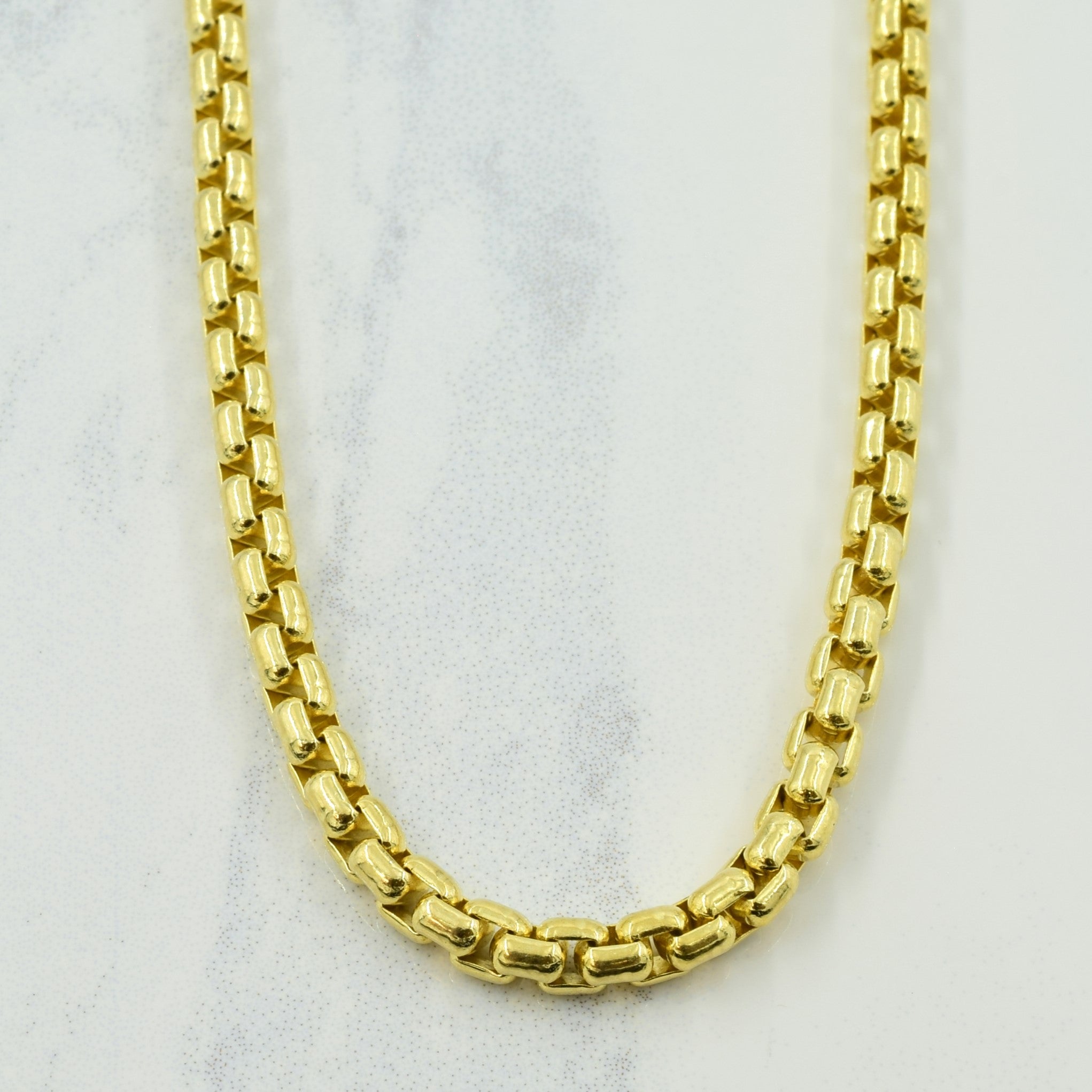 Chaîne en or jaune 14 carats | 23,75" | 