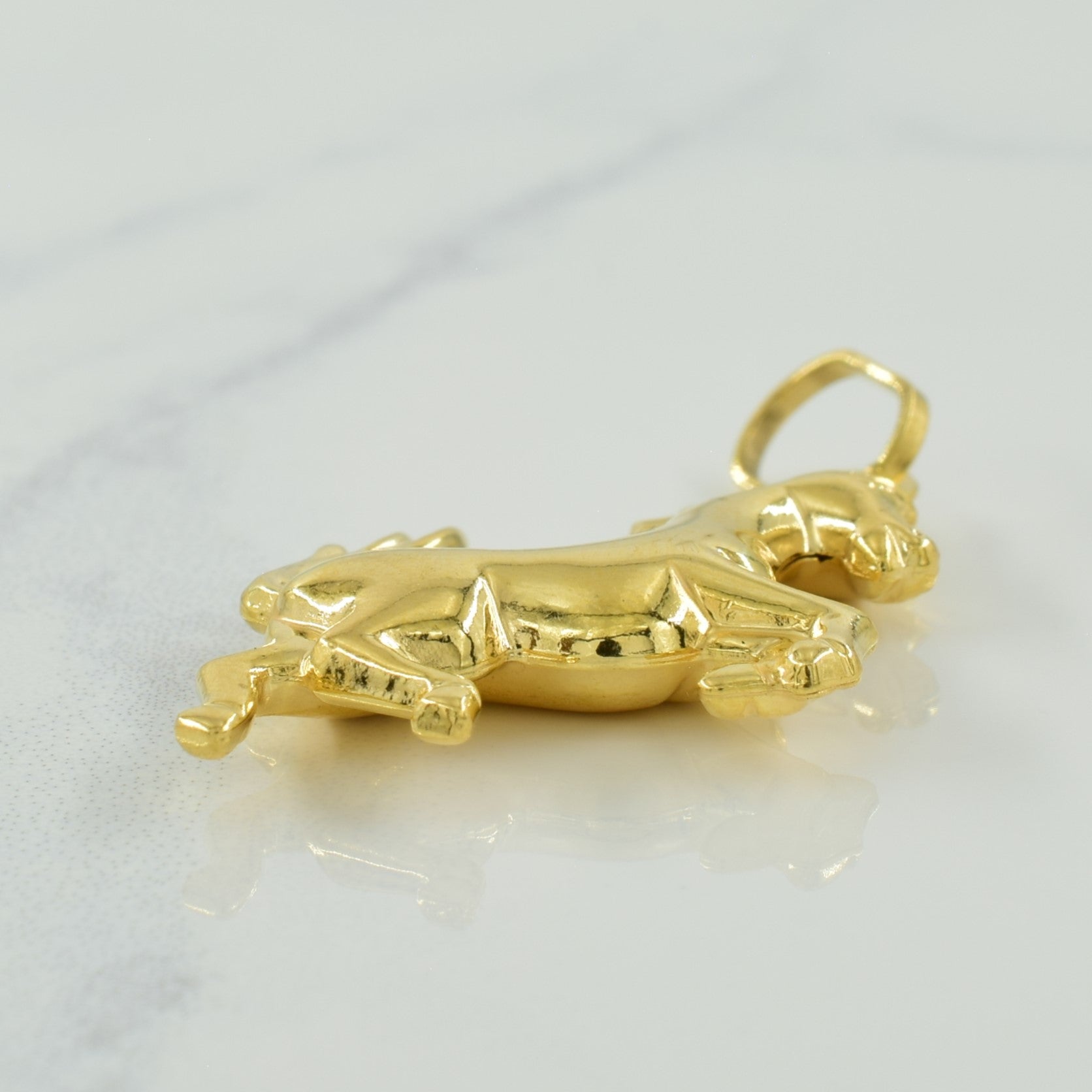 18k Yellow Gold Horse Charm |