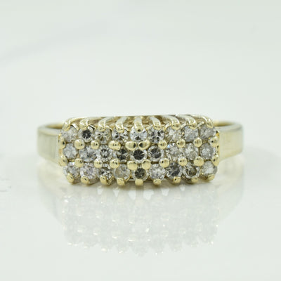 Cluster Diamond Ring | 0.32ctw | SZ 6.25 |