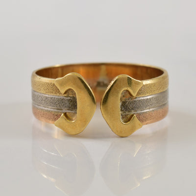 18k Tri Tone Ring | SZ 6.5 |