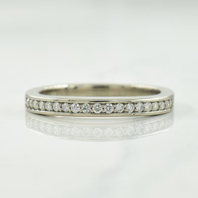 Semi Eternity Diamond Ring | 0.19ctw | SZ 5.75 |