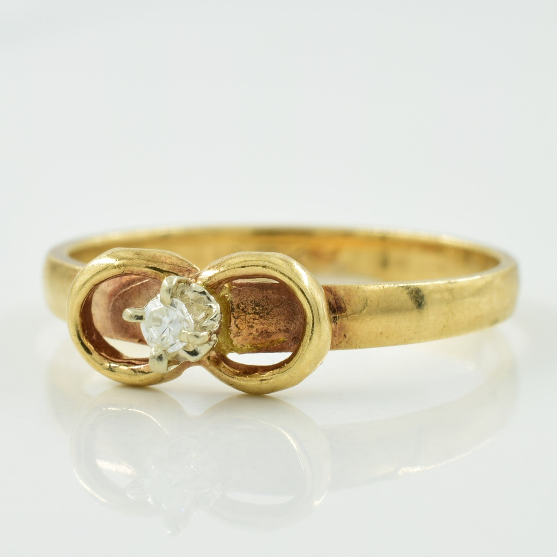 Diamond Infinity Ring | 0.03ct | SZ 6 |