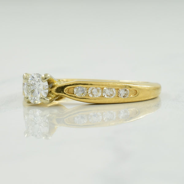 Diamond Engagement Ring | 0.32ctw | 3.25 |
