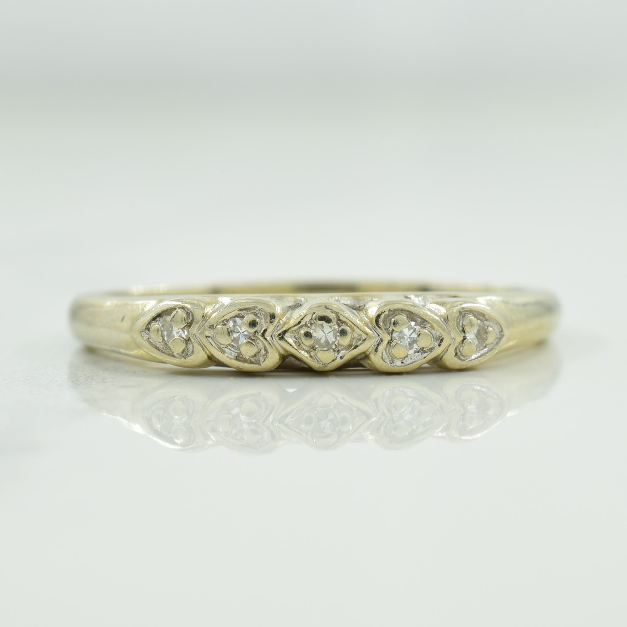 Five Stone Diamond Ring | 0.05ctw | SZ 8 |