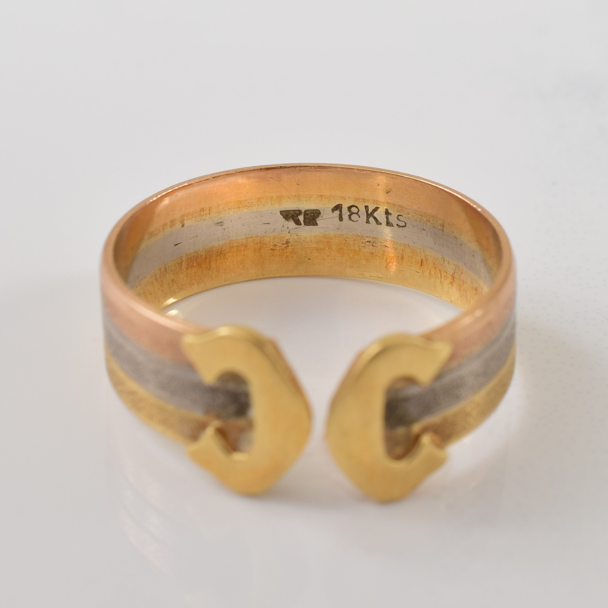 18k Tri Tone Ring | SZ 6.5 |