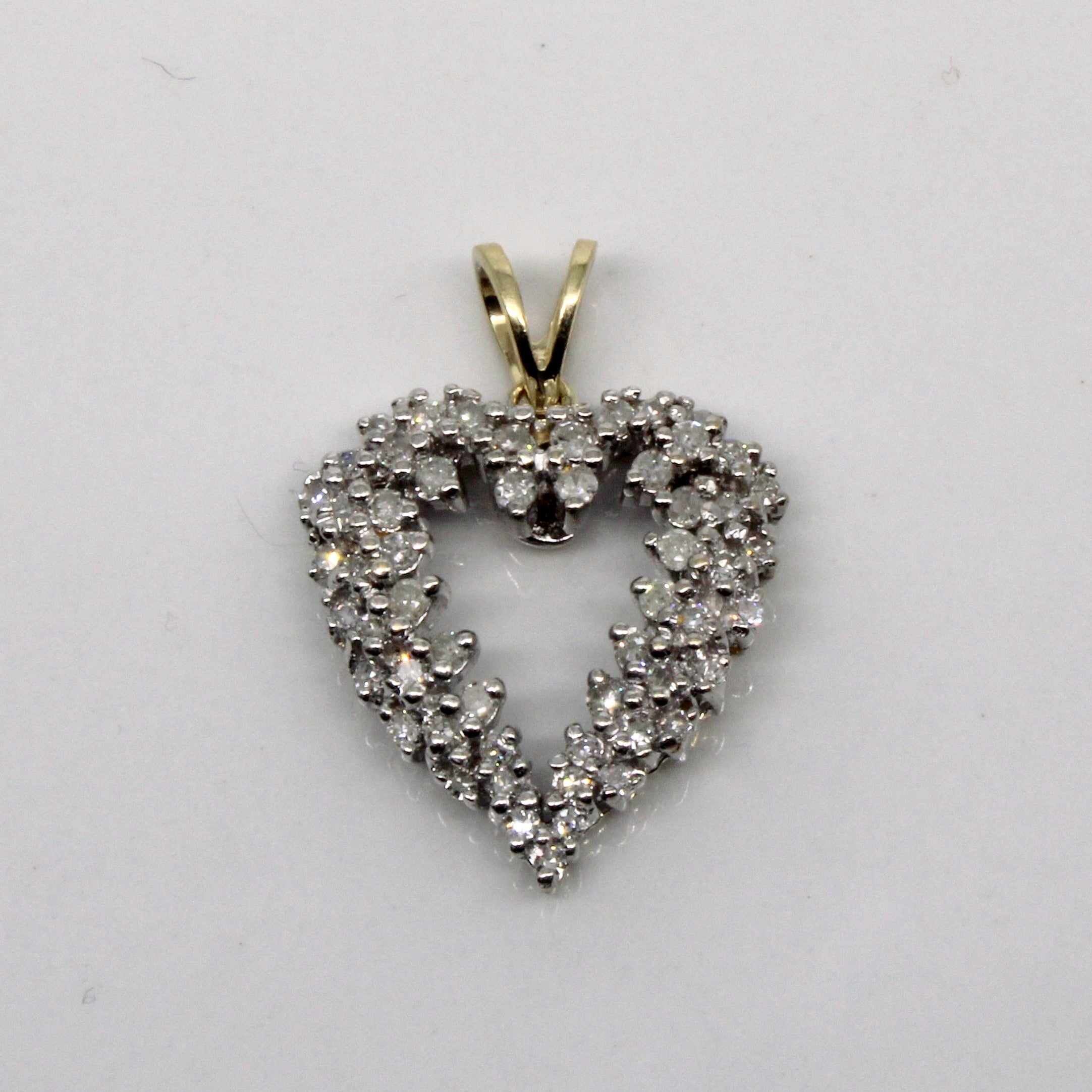 Diamond Heart Pendant | 0.29ctw |