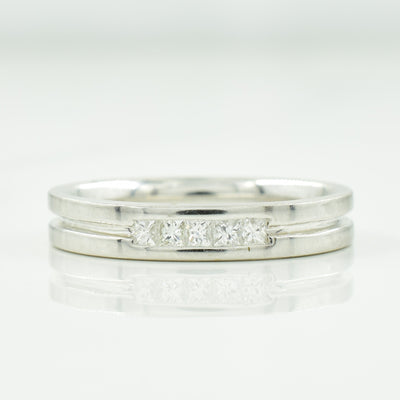 Channel Set Diamond Ring | 0.13ctw | SZ 6 |