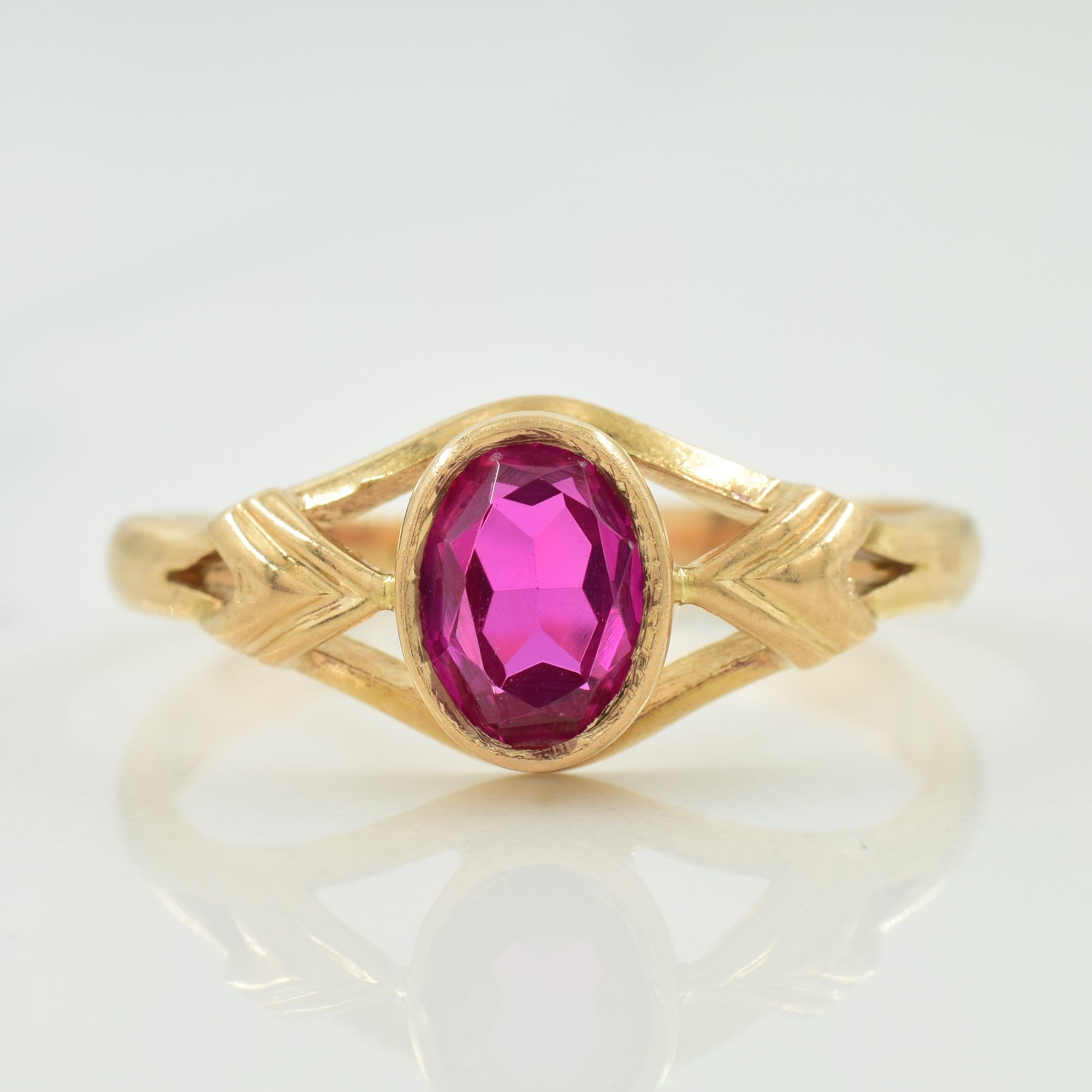Synthetic Ruby Ring | 1.35ct | SZ 11.5 |