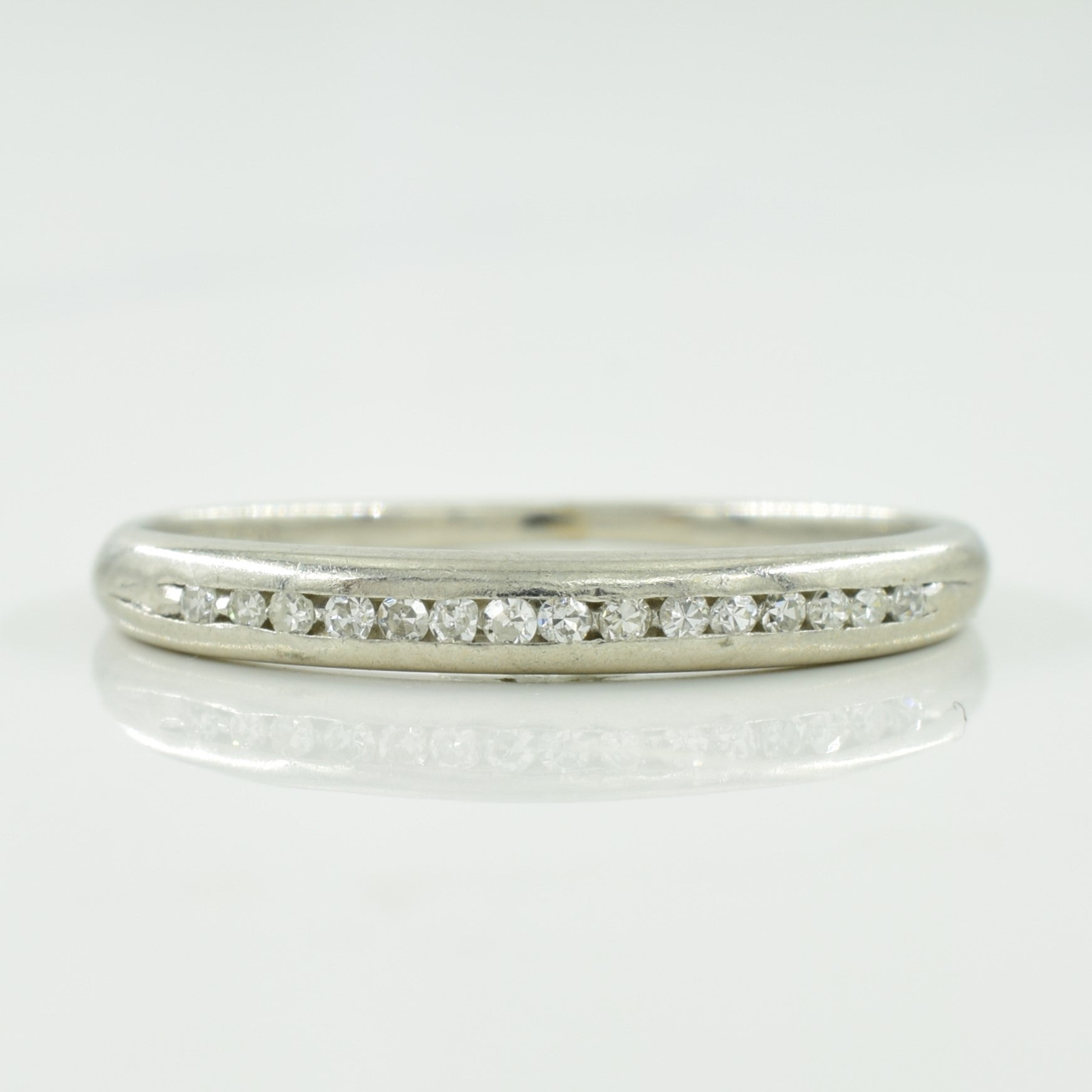Semi Eternity Diamond Ring | 0.07ctw | SZ 5.75 |