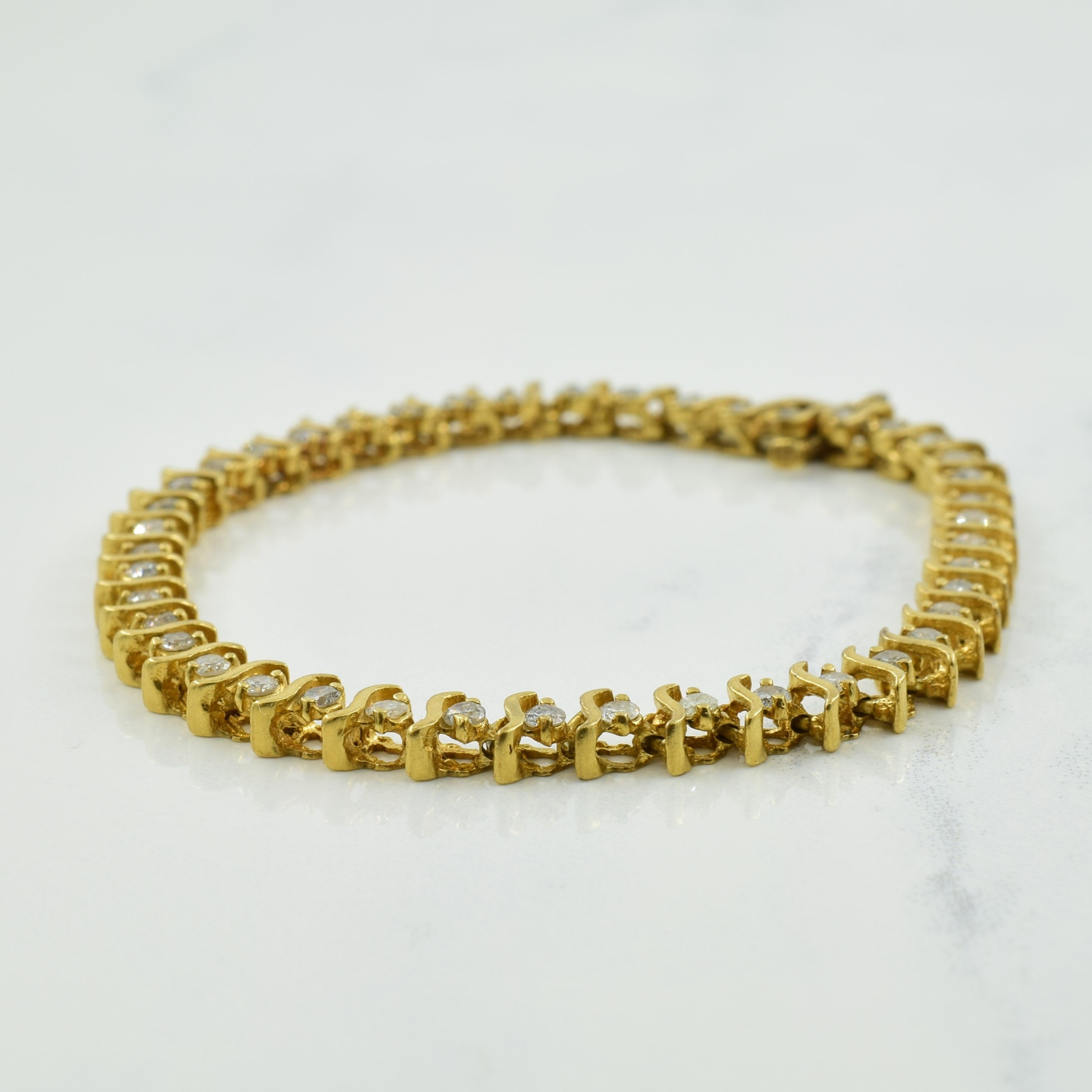 Diamond Tennis Bracelet | 1.29ctw | 6.5" |