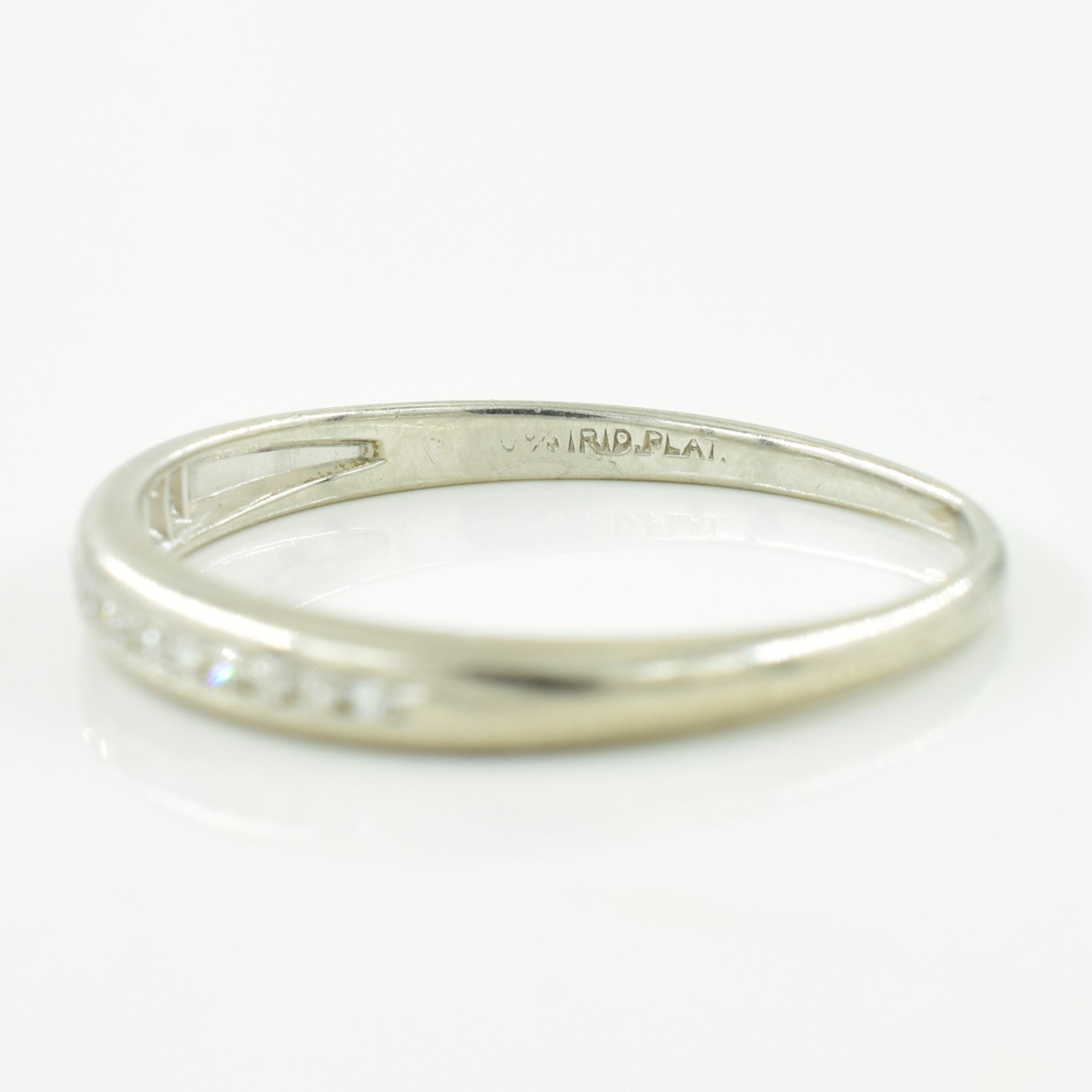 Semi Eternity Diamond Ring | 0.07ctw | SZ 5.75 |