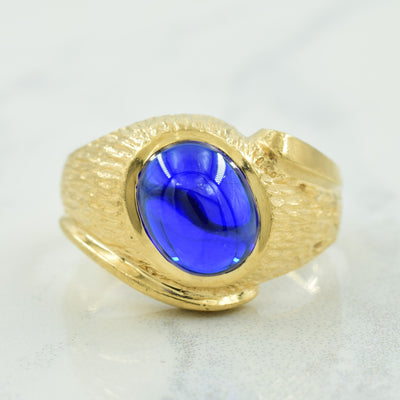 Synthetic Spinel Ring | 3.27ct | SZ 9.25 |