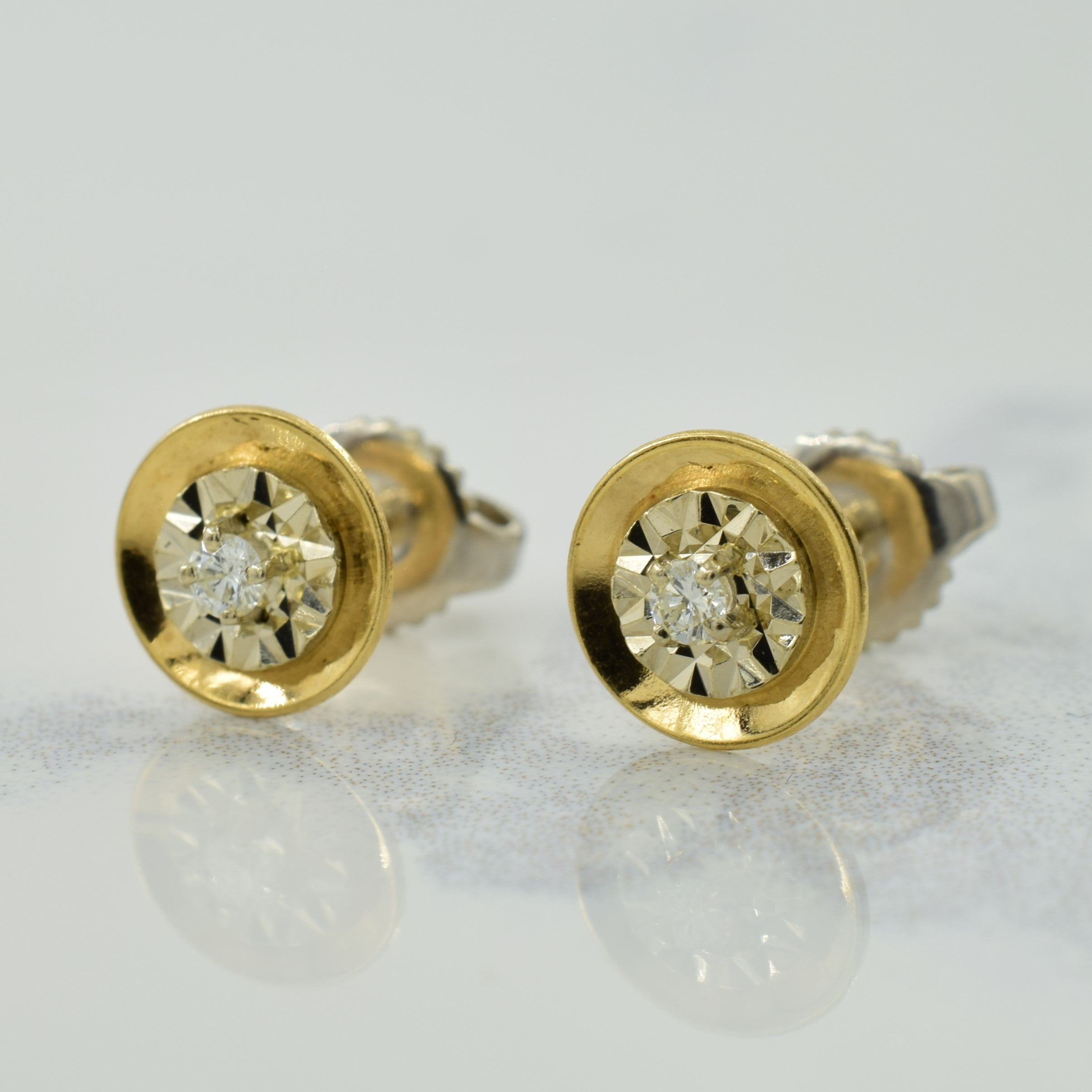 Diamond Stud Earrings | 0.06ctw |