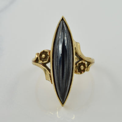 Bypass Hematite Ring | 5.00ct | SZ 6.75 |