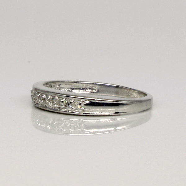 Channel Set Diamond Ring | 0.06ctw | SZ 7 |