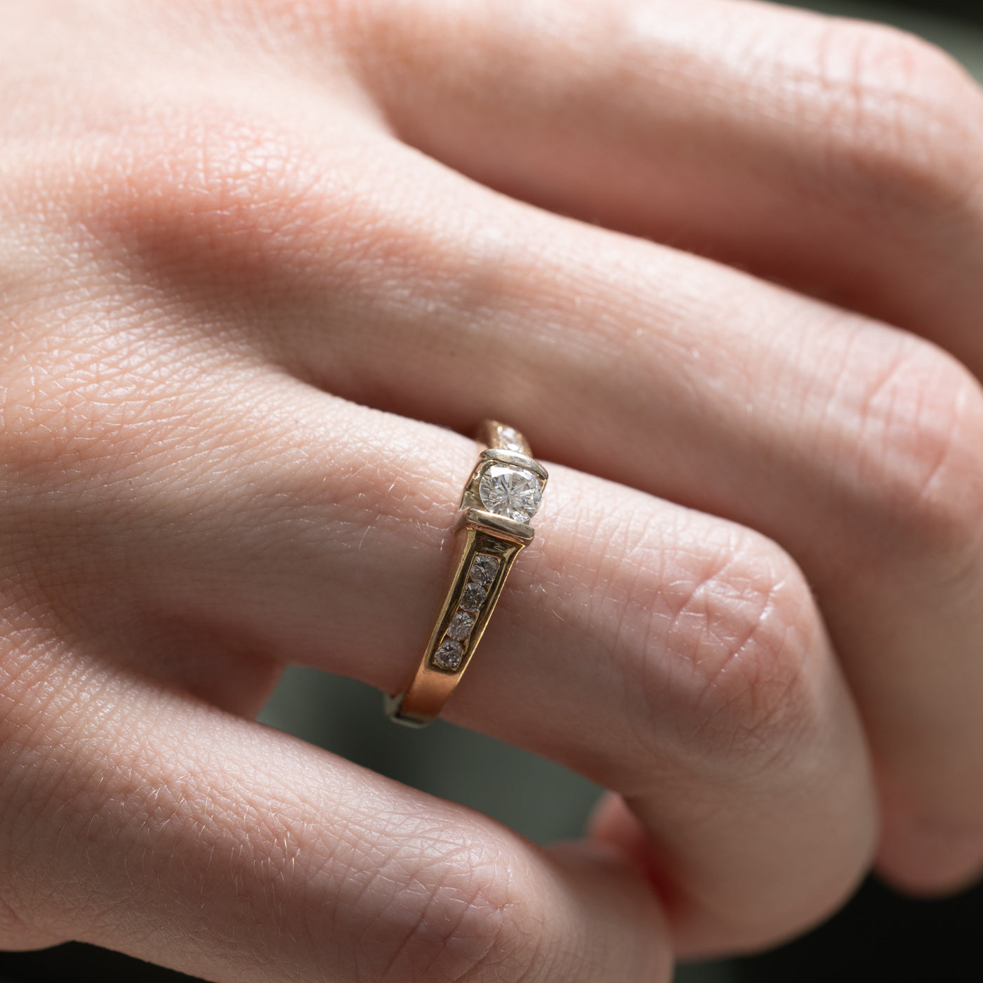 Channel Set Diamond Ring | 0.52ctw | SZ 6.5