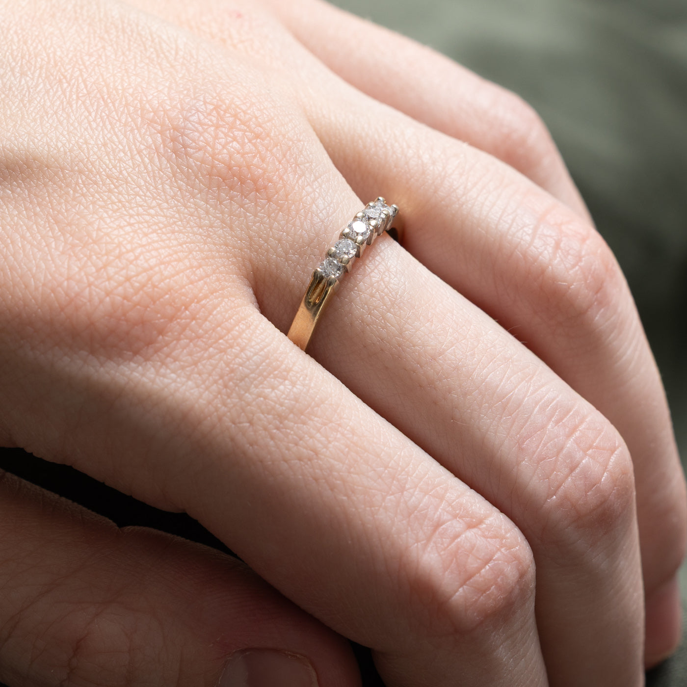 Five Stone Diamond Band | 0.20ctw | SZ 9