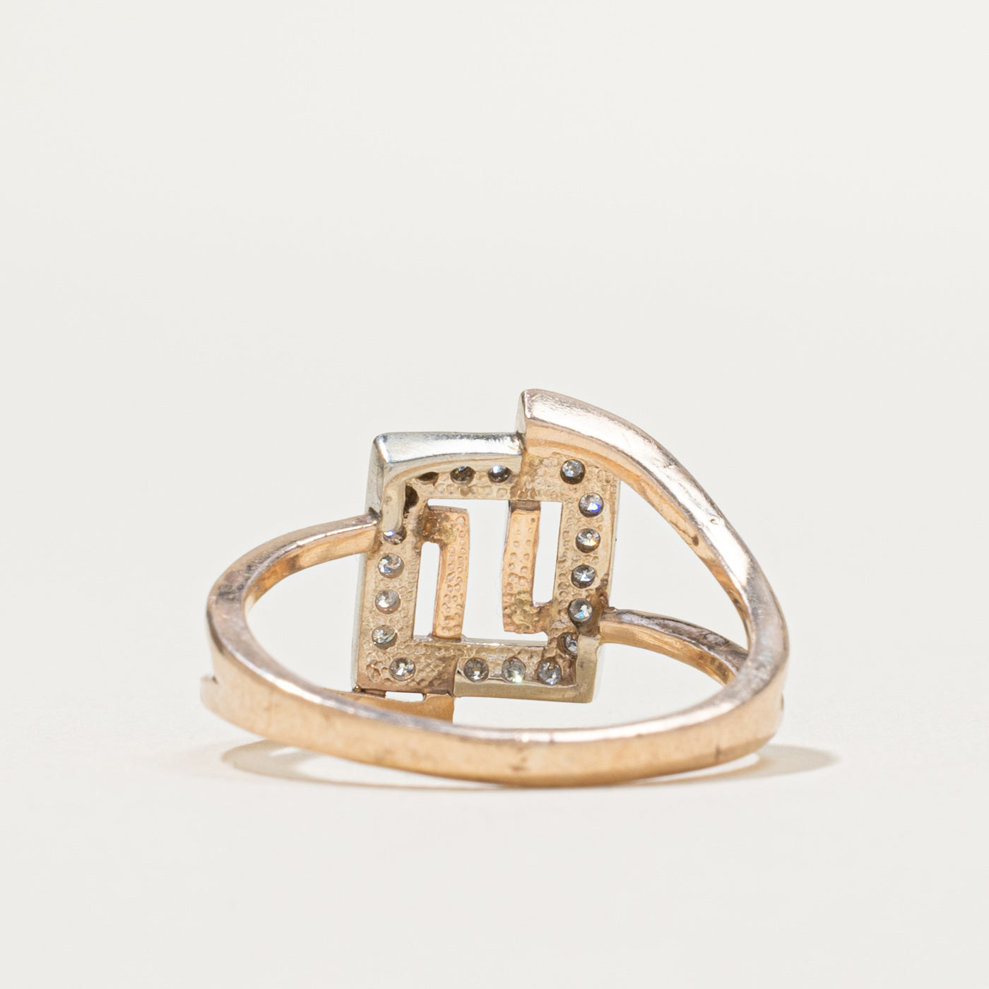 Geometric Diamond Ring | 0.14ctw | SZ 6.75