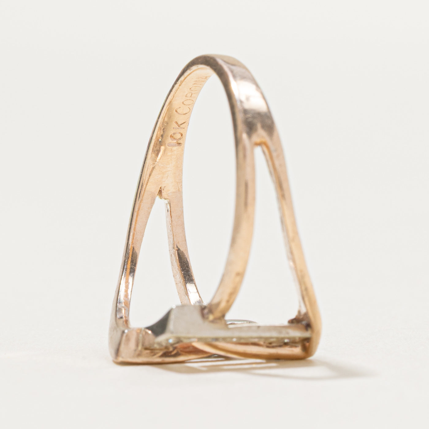 Geometric Diamond Ring | 0.14ctw | SZ 6.75