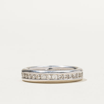 Channel Set Semi Eternity Diamond Band | 0.50ctw | SZ 5