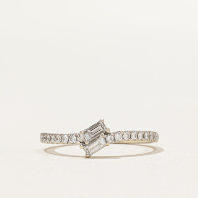 Double Baguette Diamond Ring | 0.46ctw | SZ 6