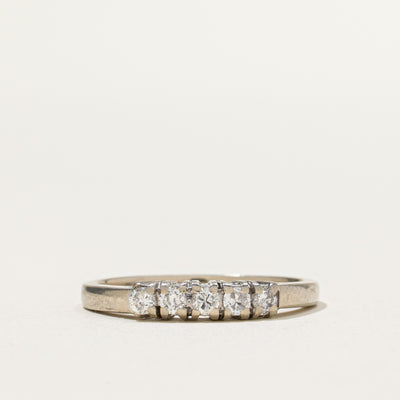 Five Stone Diamond Ring | 0.30ctw | SZ 7.5