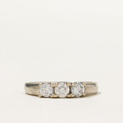 Three Stone Diamond Ring | 0.46ctw | SZ 5.5