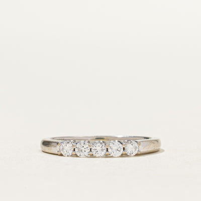 Five Stone Diamond Band | 0.30ctw | SZ 5.5