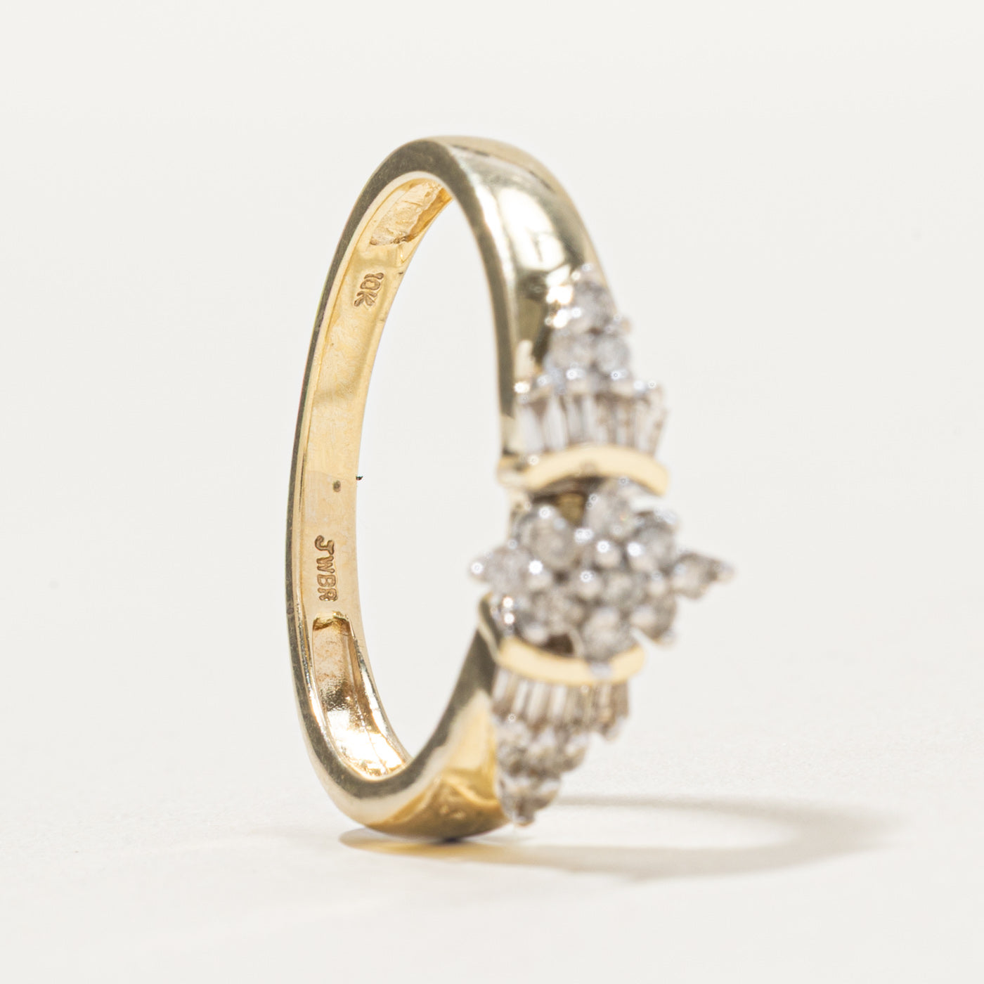 Multi Cut Cluster Diamond Ring | 0.45ctw | SZ 7.25