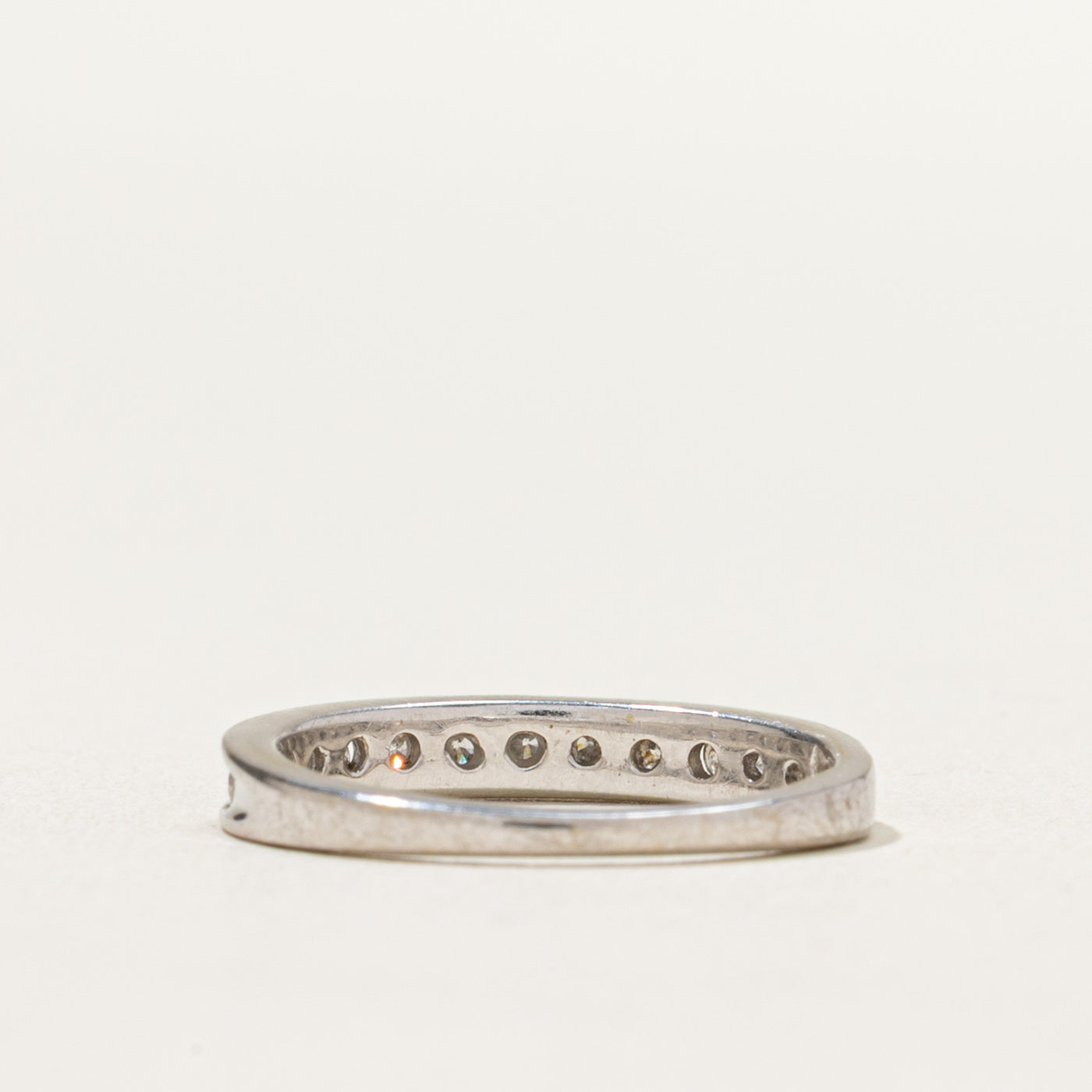 Semi Eternity Channel Set Diamond Band | 0.24ctw | SZ 4