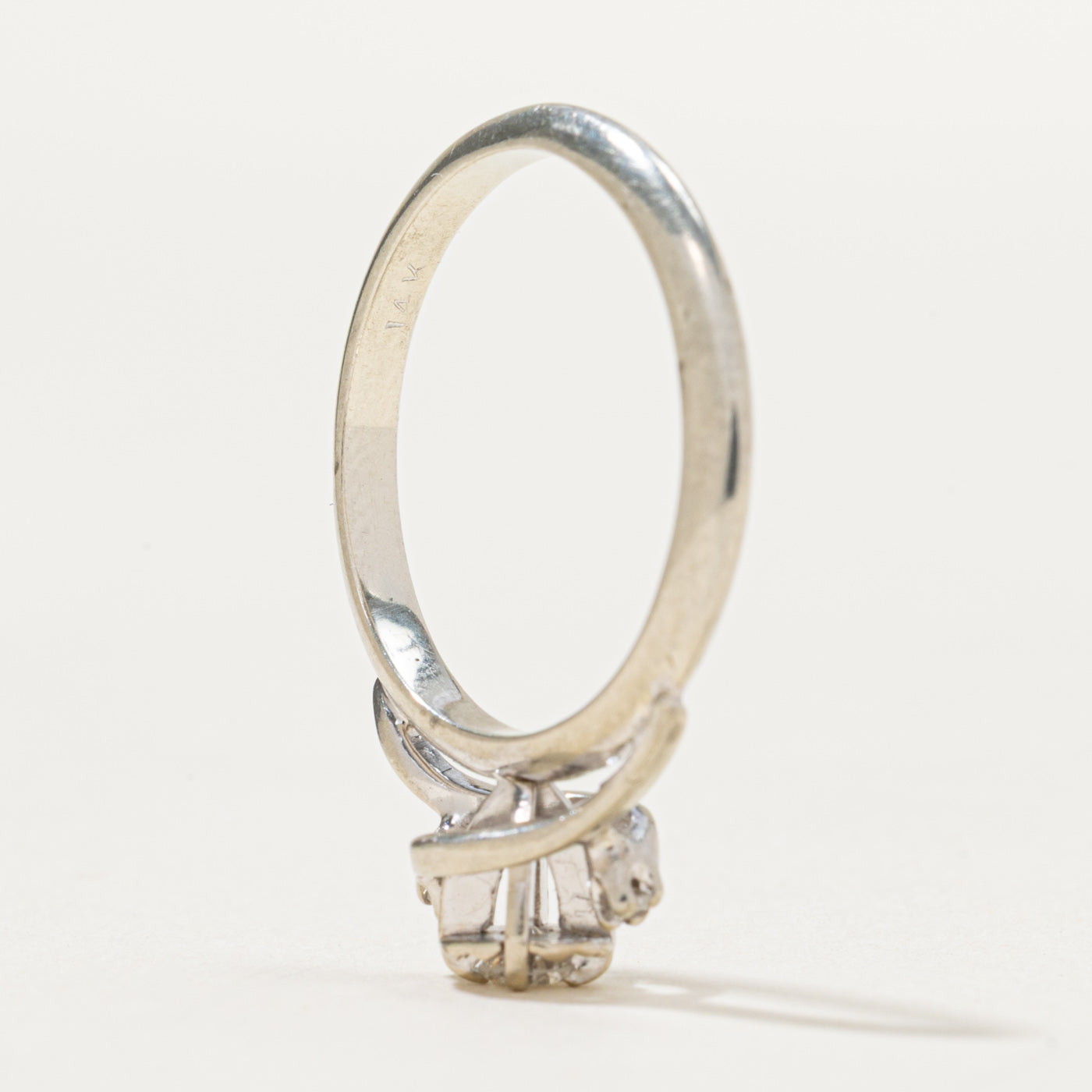 'Birks' Illusion Set Diamond Ring | 0.12ctw | SZ 5.5