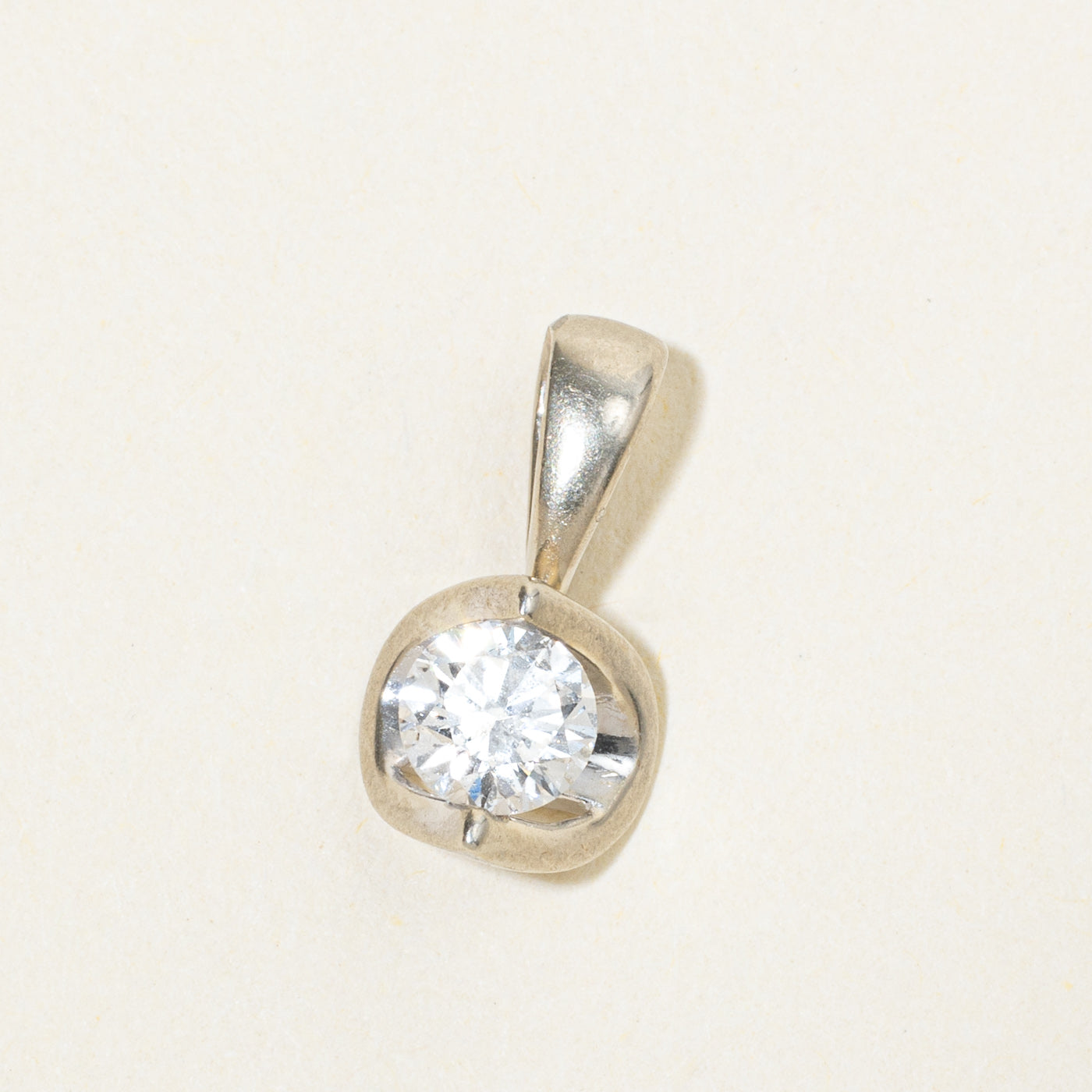 Pendentif en diamant | 0,31 ct | 