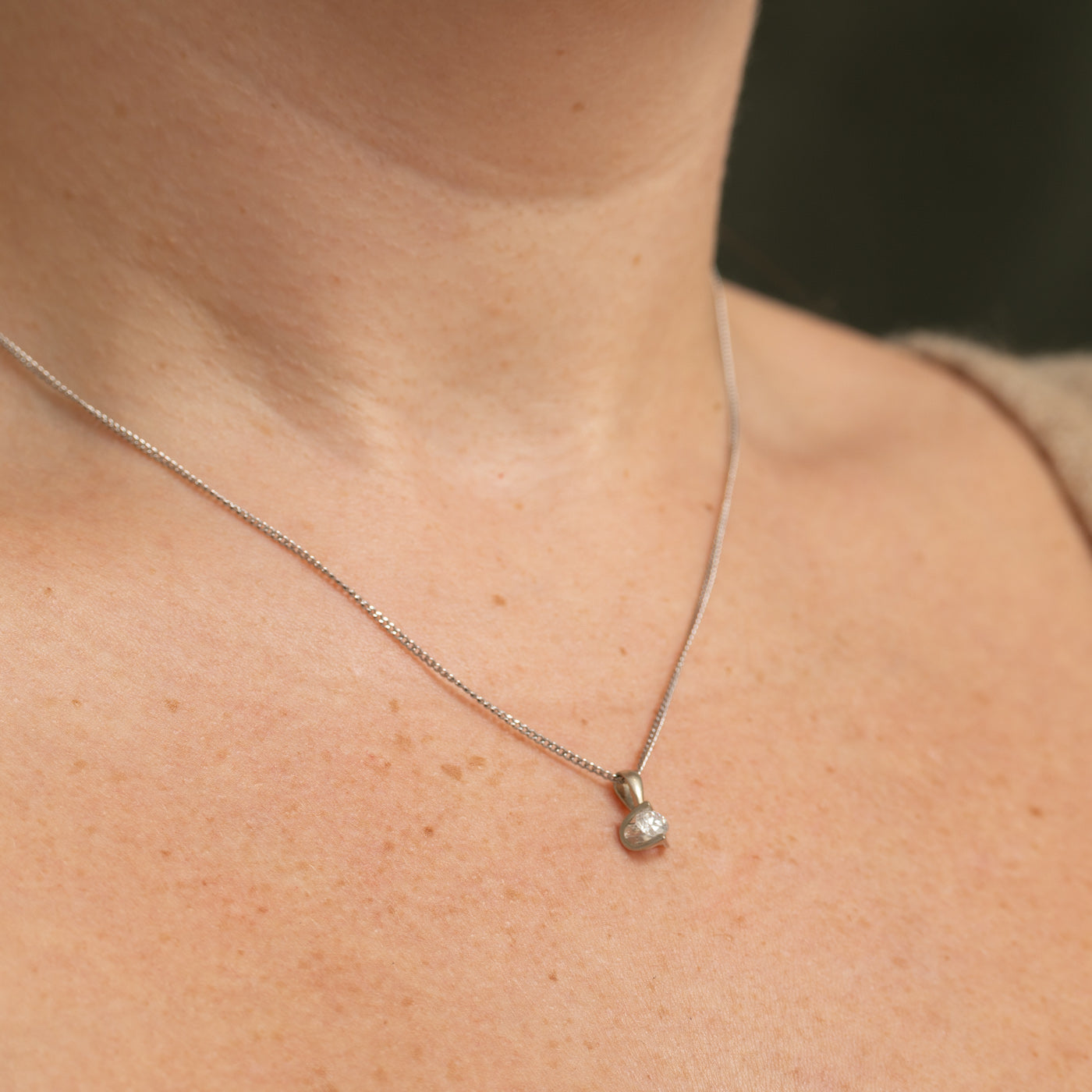 Pendentif en diamant | 0,31 ct | 