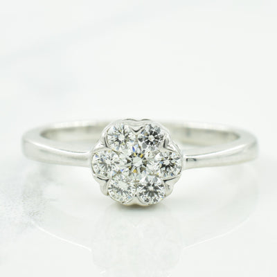 Cluster Diamond Ring | 0.25ctw | SZ 7 |