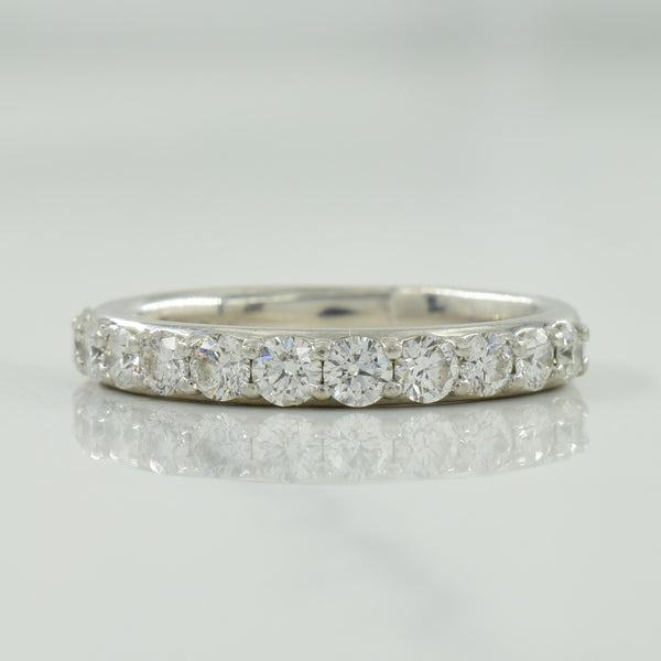 Semi Eternity Diamond Ring | 0.65ctw | SZ 5.75 |