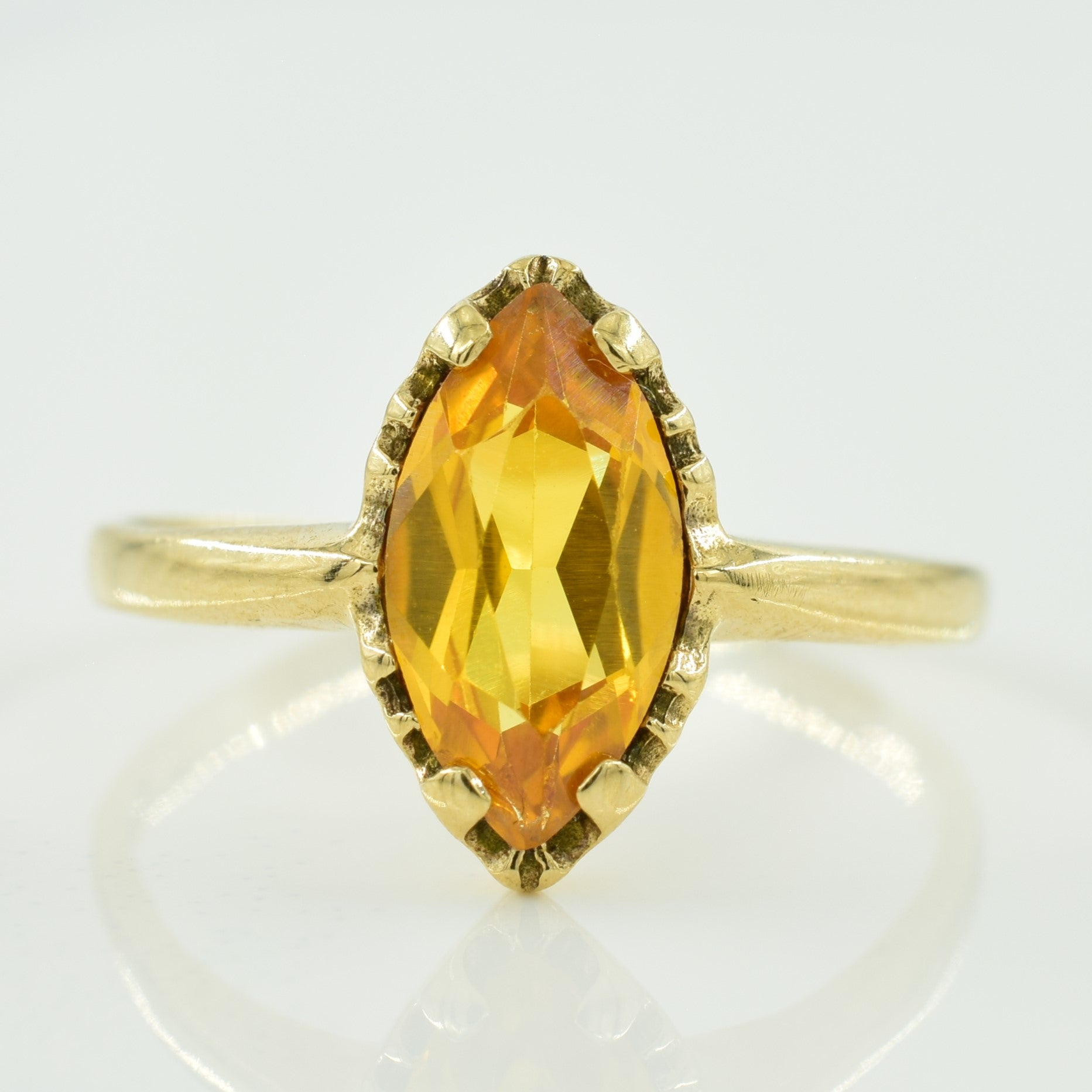 Synthetic Yellow Sapphire Ring | 1.00ct | SZ 5.25 |