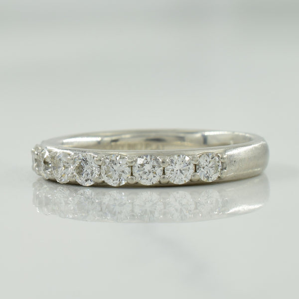 Semi Eternity Diamond Ring | 0.65ctw | SZ 5.75 |