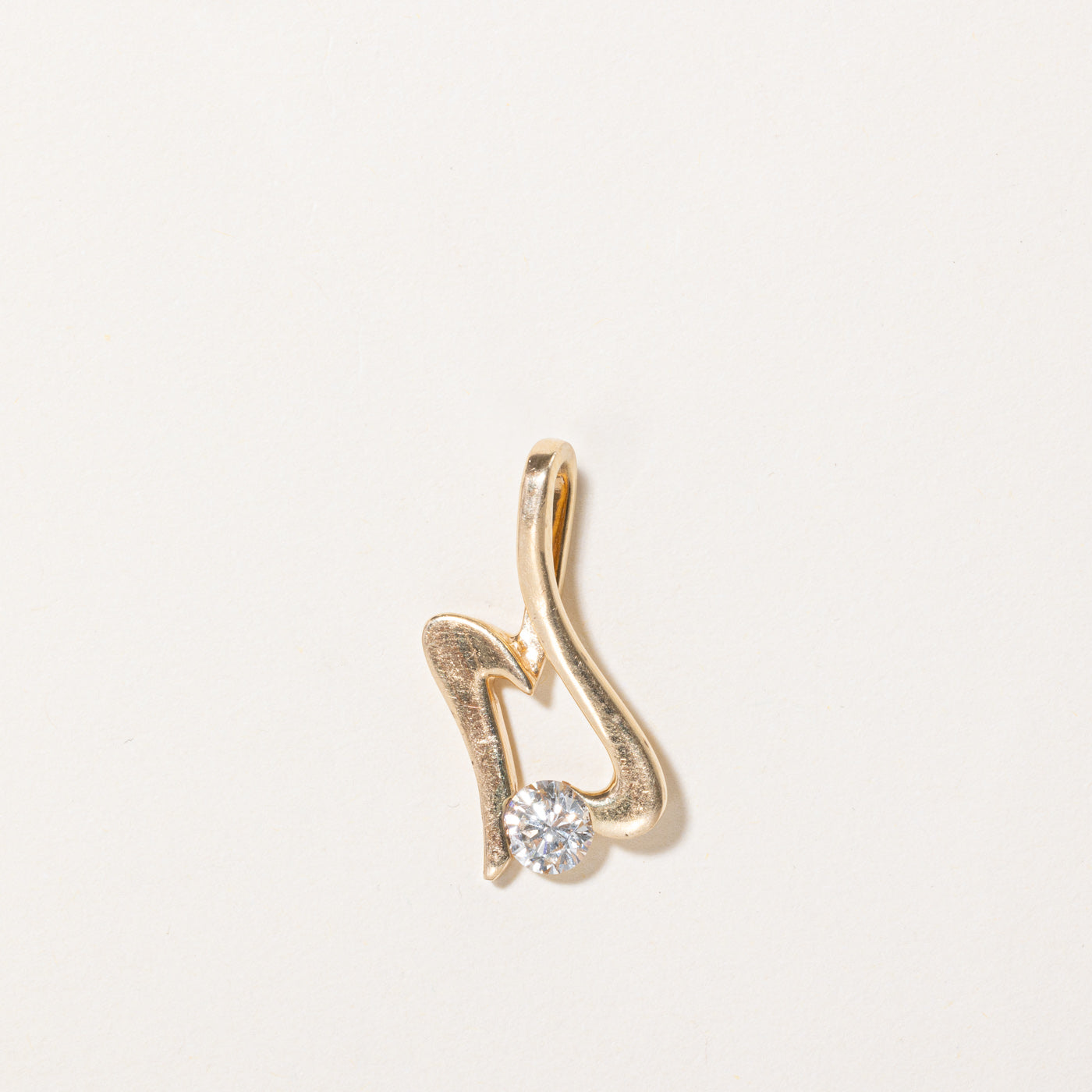 Diamond Abstract Pendant | 0.60ct |