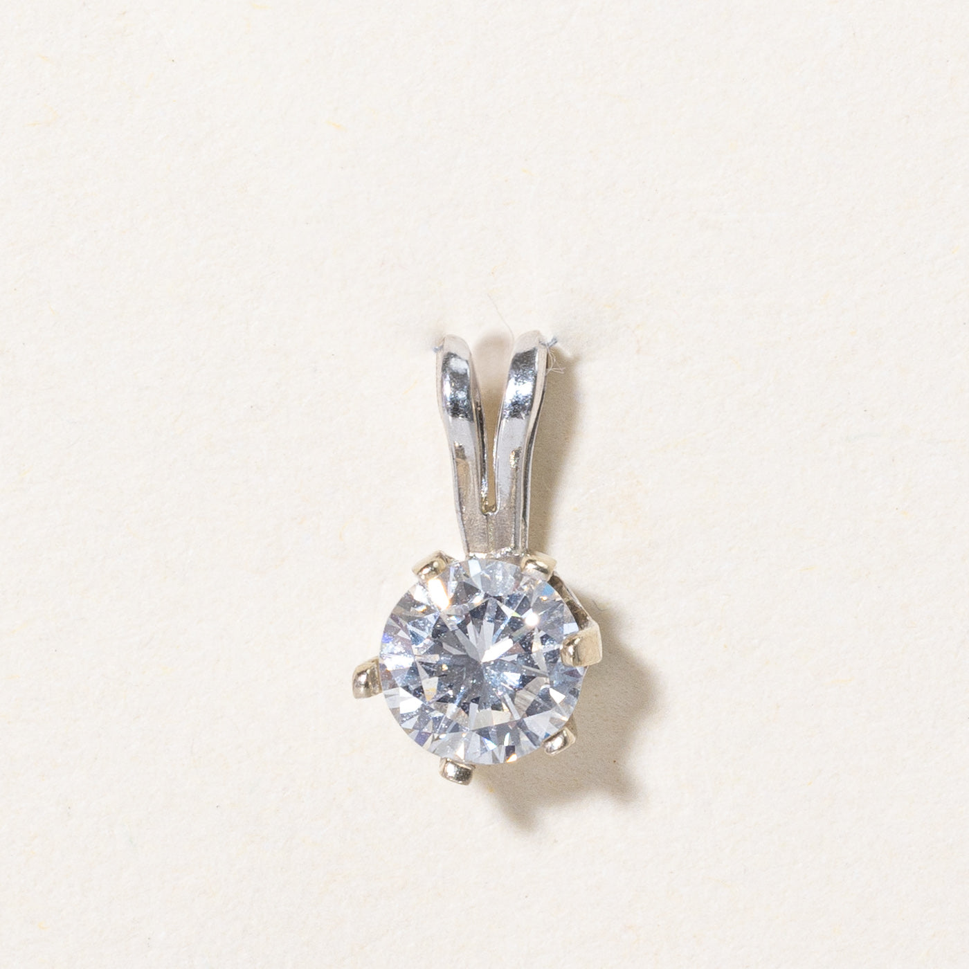 Solitaire Diamond Pendant | 0.68ct |