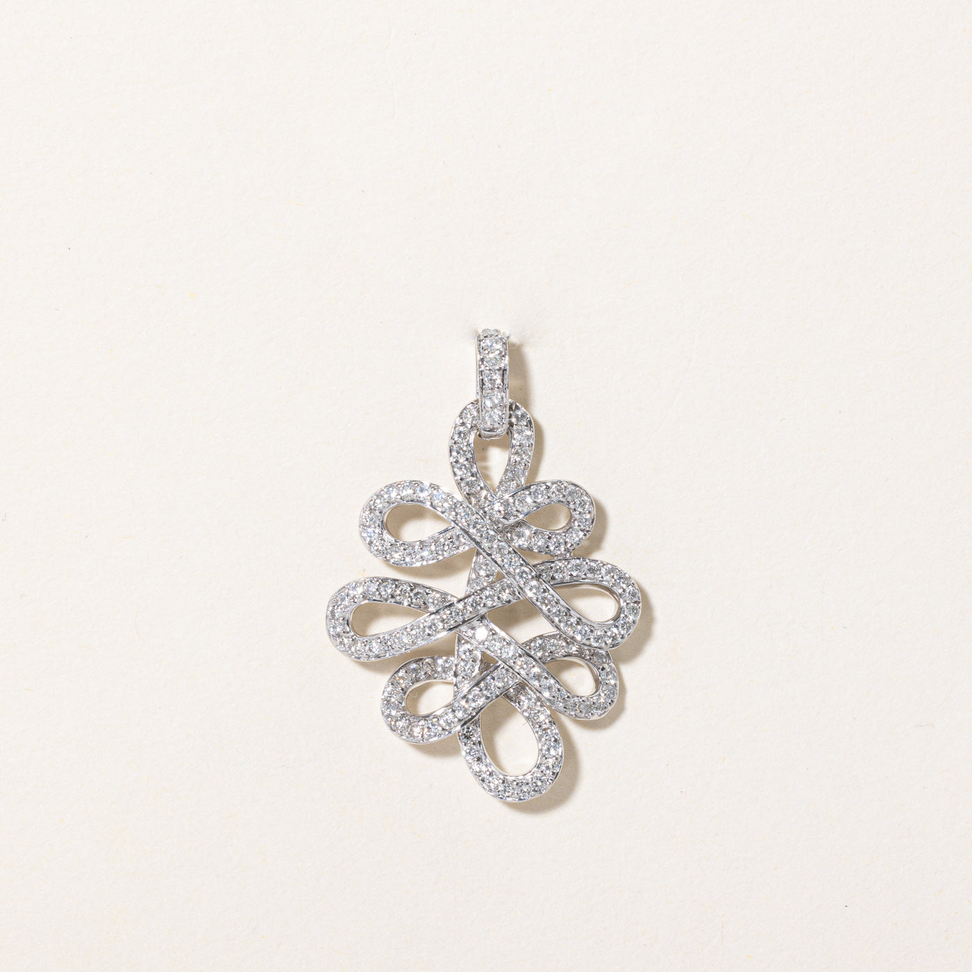 Diamond Swirl Pendant | 0.66ctw |