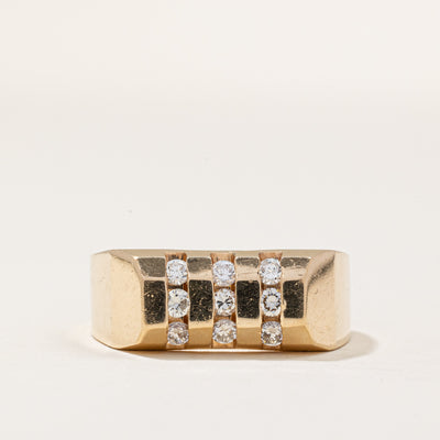 Channel Set Diamond Ring | 0.46ctw | SZ 11.25 |