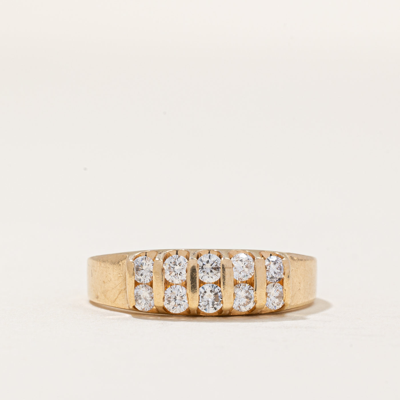 Channel Set Diamond Ring | 0.44ctw | SZ 5.75 |