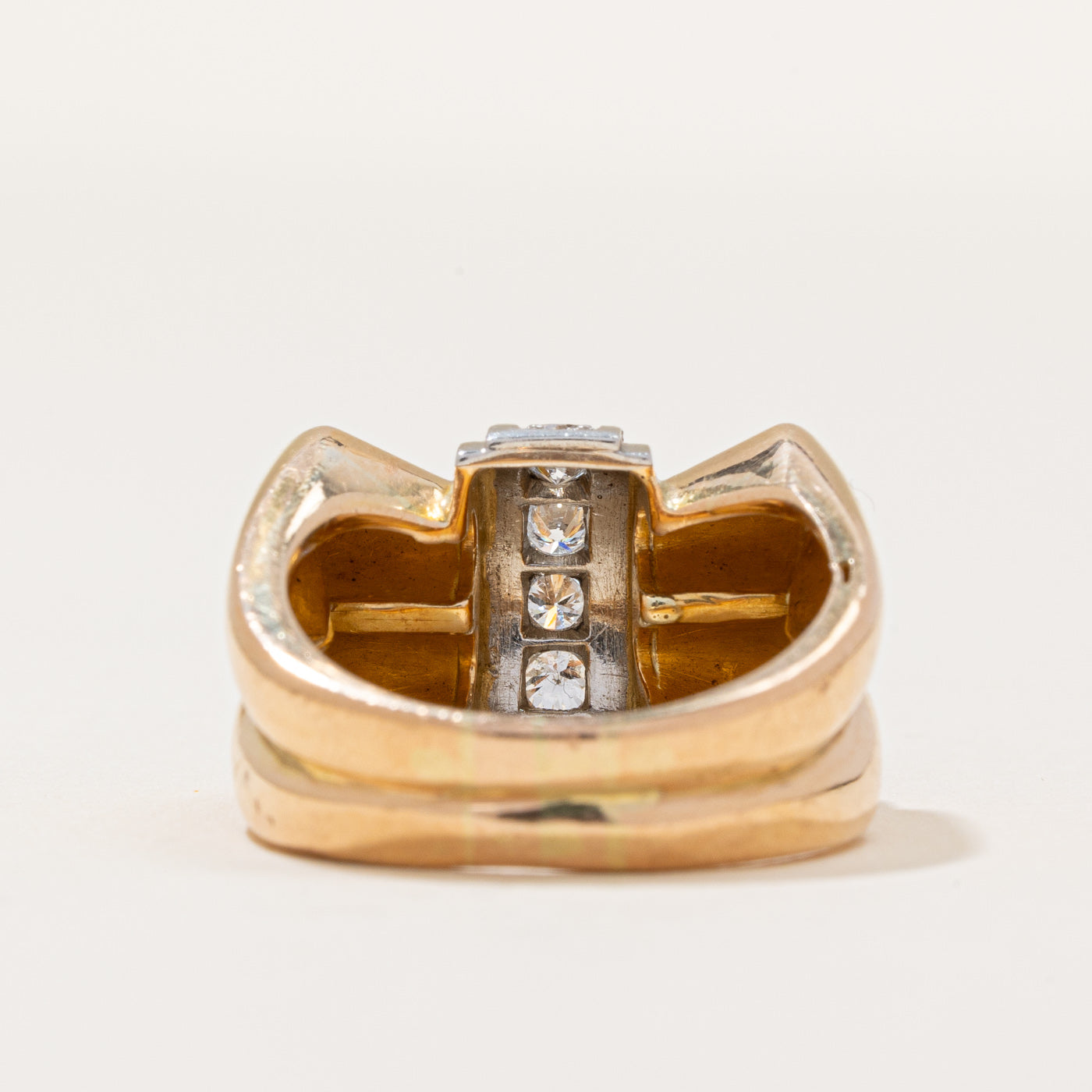 Diamond Bow Ring | 0.30ctw | SZ 6.5 |