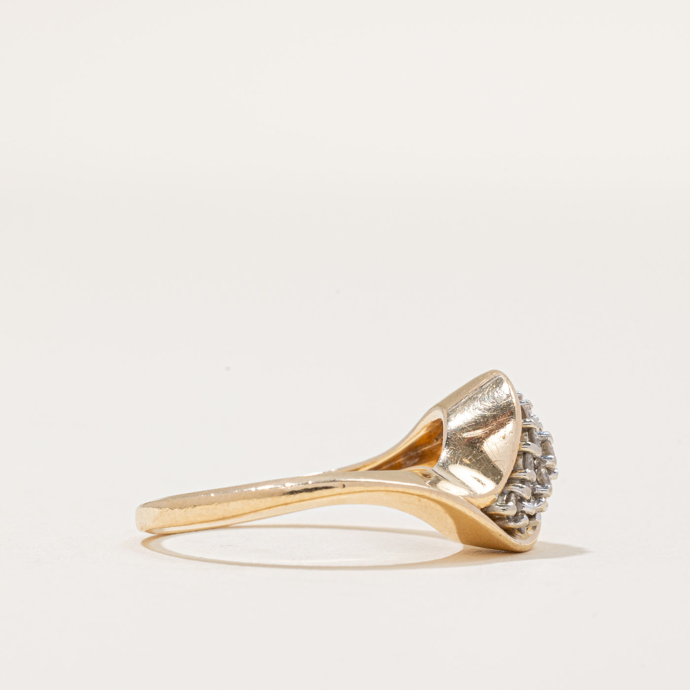 Diamond Waterfall Ring | 0.30ctw | SZ 7 |