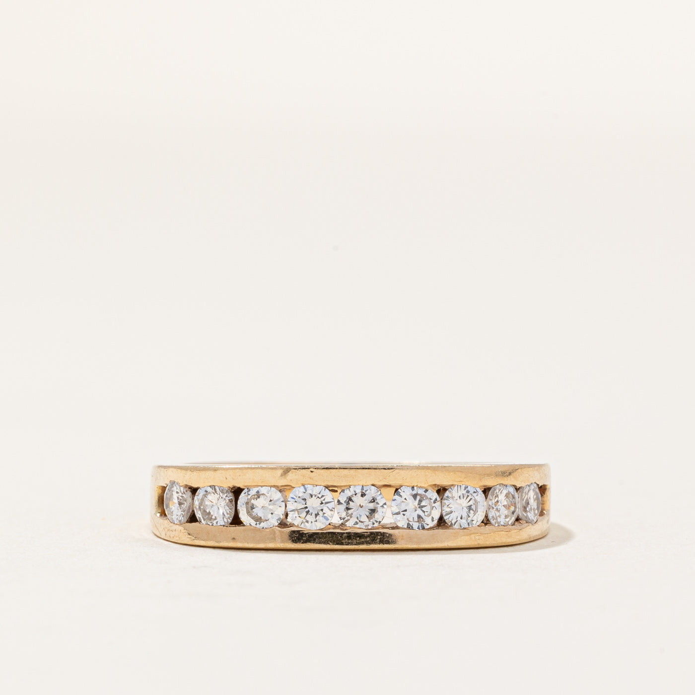 Channel Set Diamond Ring | 0.45ctw | SZ 6.5 |