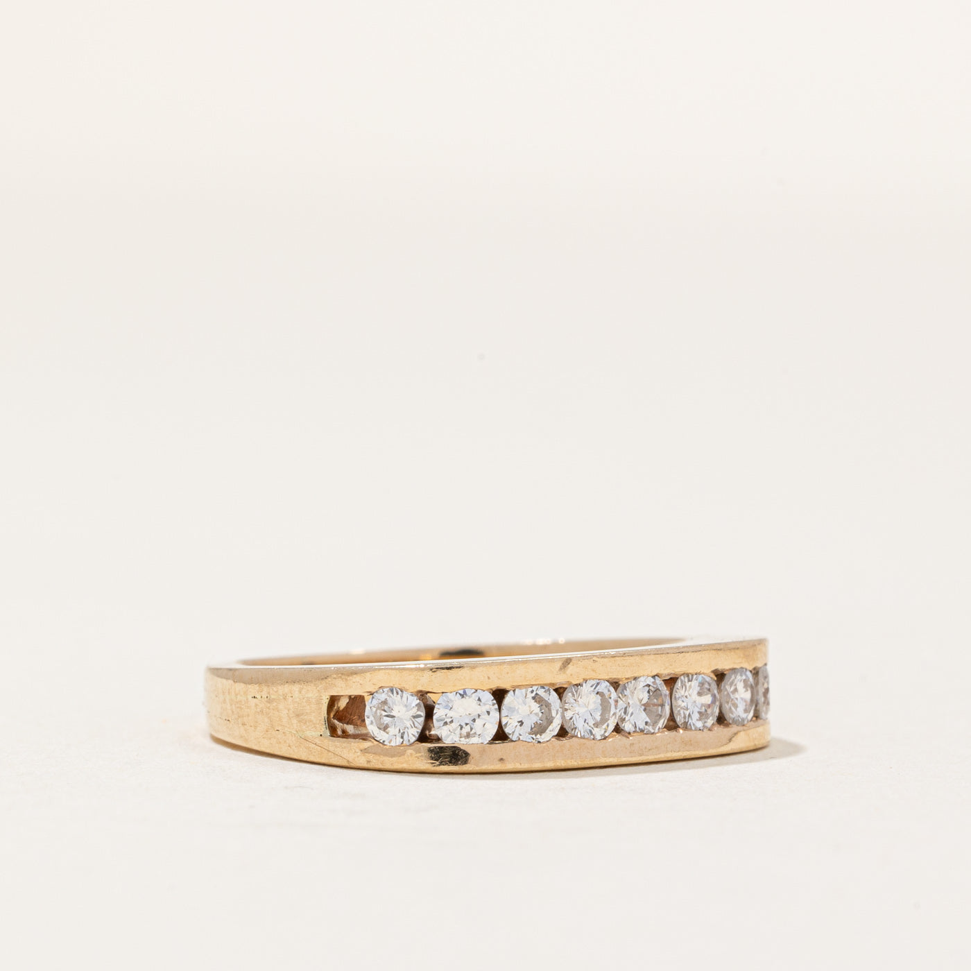 Channel Set Diamond Ring | 0.45ctw | SZ 6.5 |