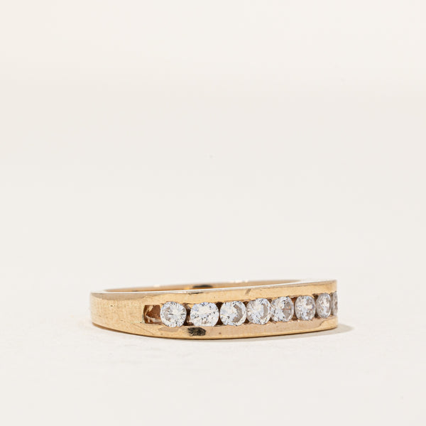 Channel Set Diamond Ring | 0.45ctw | SZ 6.5 |