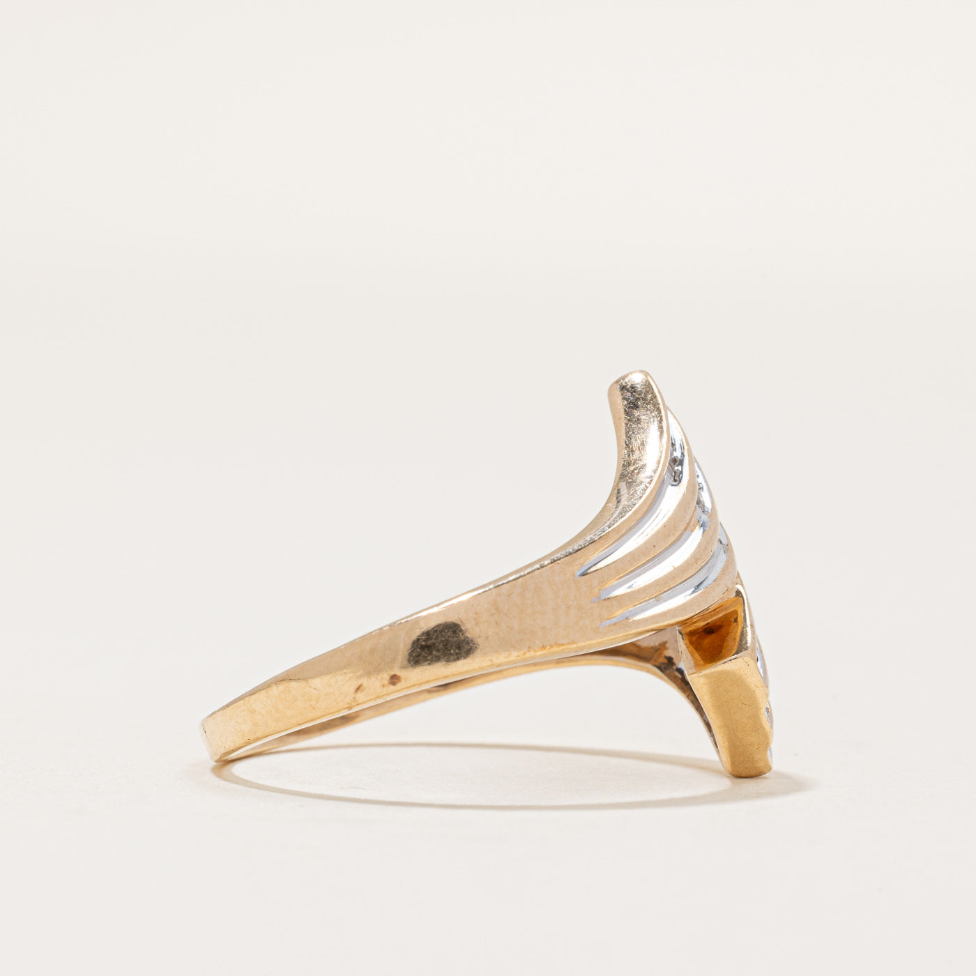 Diamond Waterfall Ring | 0.24ctw | SZ 8.75 |