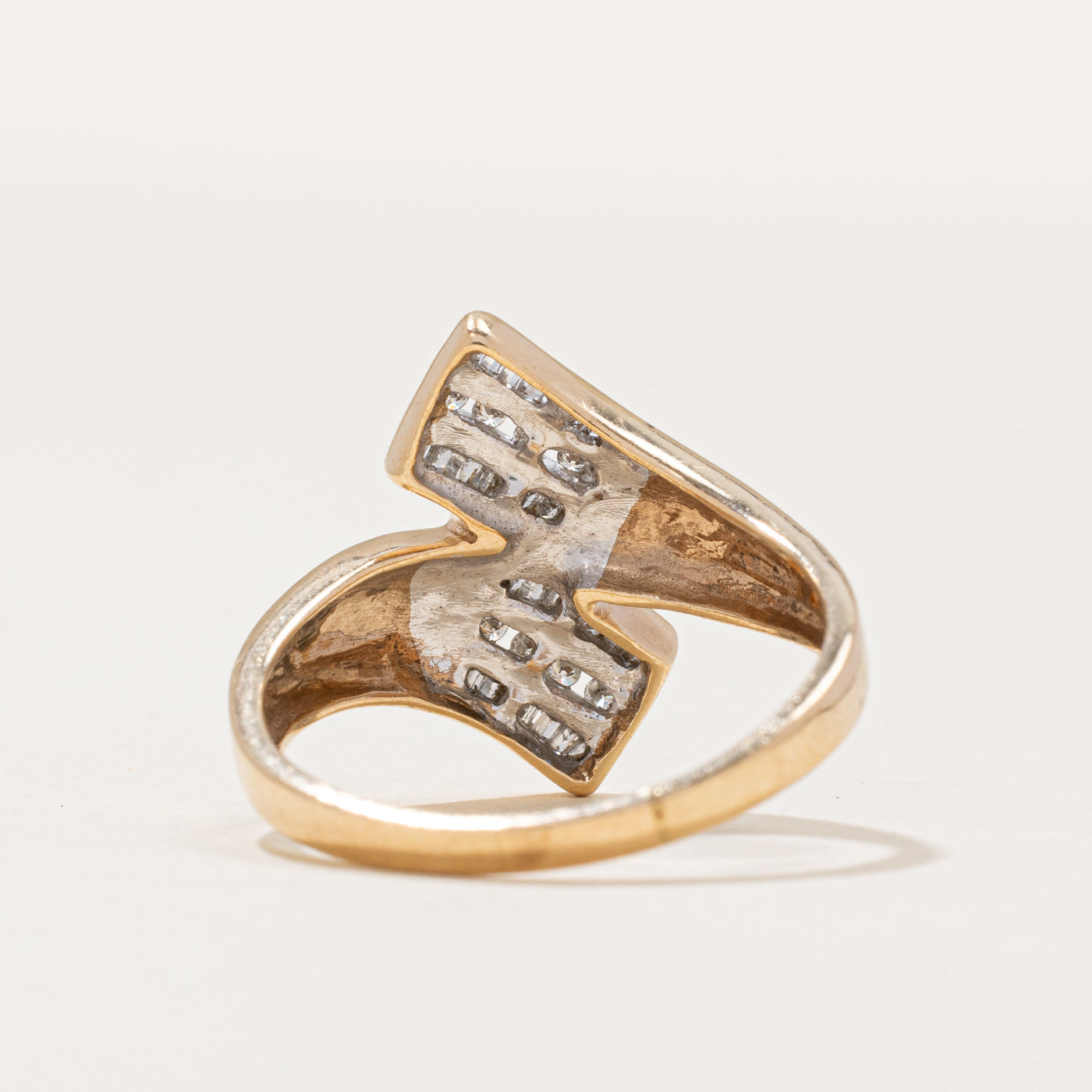 Diamond Waterfall Ring | 0.24ctw | SZ 8.75 |