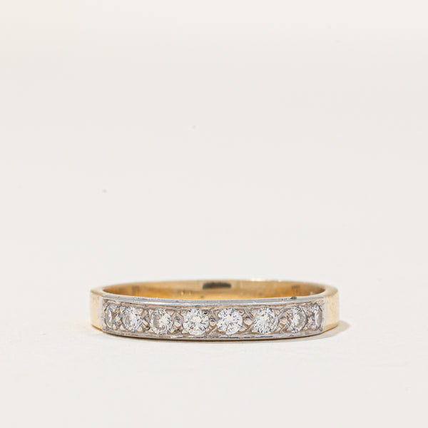 Flush Set Diamond Ring | 0.24ctw | SZ 5.25 |